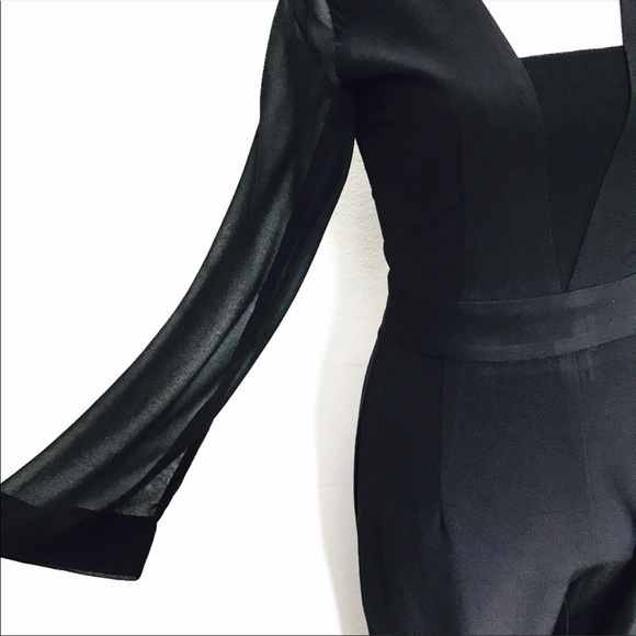 Single Los Angeles Long Sleeve Black Jumpsuit NWT